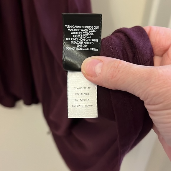 Torrid burgundy mini super soft trapeze dress size 3X - Picture 5 of 7